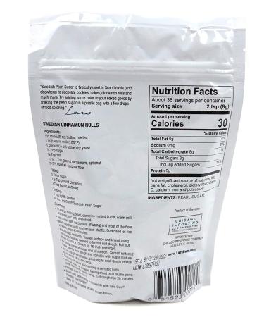 Lars' Own Swedish Pearl Sugar  10 oz Packages in Frustration Free Packaging (Pack of 2) Standard Packaging - Buy Online on SooperMarket.com