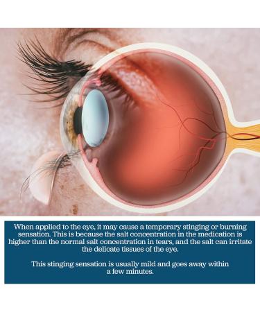 BASE LABORATORIES Corneal Edema Eye Ointment | 3% Sodium Chloride Ophthalmic | Hypertonicity Eye Drops - Triple Pack 15g - Buy Online on SooperMarket.com