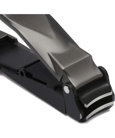 Men's Nail Clippers with Catcher - KLIPP Razor-Sharp Heavy Duty Self-Collecting Cutters for Impeccably Manicured Nails - Includes Ziplock Pouch - Buy Online on SooperMarket.com