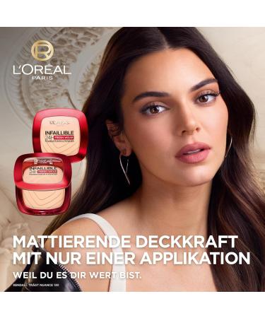 Buy Double Pack Infaillible 24H Fresh Wear Makeup Powder - 130 True Beige | International Shipping Available - Buy Online on SooperMarket.com