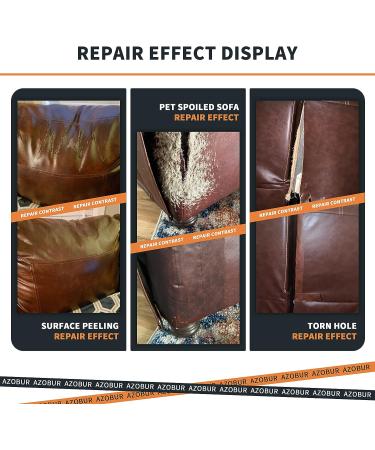 Azobur Leather Repair Tape Patch Adhesive for Sofas, Car Seats, Handbags, Jackets - Black 2.4''x15' - Buy Online on SooperMarket.com
