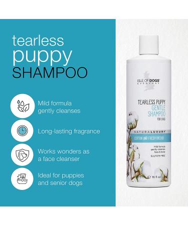 Isle of Dogs Tearless Puppy Shampoo 16 oz - Gentle Formula for Sensitive Pups - Buy Online on SooperMarket.com