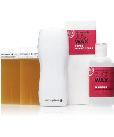 Salon System Just Wax Portable Roller Wax Kit - Professional at-home hair removal solution - Buy Online on SooperMarket.com