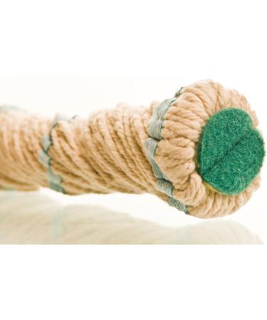 Lola Wringer Cotton Twist Mop with Scuff Remover Scrub Tip - 48 Handle for Hard Floor Surfaces - Buy Online on SooperMarket.com