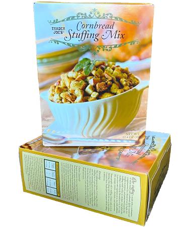 Trader Joe's Cornbread Stuffing Mix 2-Pack - Delicious Thanksgiving Side - Buy Online on SooperMarket.com