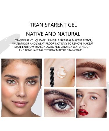 Clear Eyebrow Setting Gel 2PCS - Long Lasting, Waterproof, Sweat-Proof Brow Styling Gel for Makeup | Brows Styling Repair Liquid - Buy Online on SooperMarket.com
