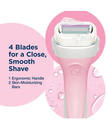 Schick Intuition Advanced Moisturizing Womens Razor with Shea Butter - 1 Handle + 2 Refills - Buy Online on SooperMarket.com