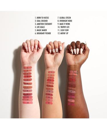 NYX Shine Loud Long-Lasting Liquid Lipstick & Clear Lip Gloss - Boundary Pusher (Warm Brown) - Buy Online on SooperMarket.com