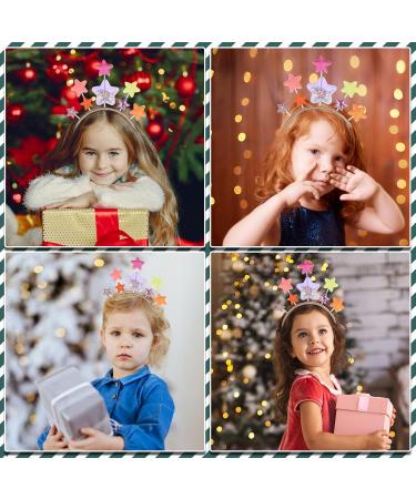 WLLHYF Glitter Star Headband Party Hair Headbands Valentines Day Gift Hair Bands Glitter Band Hair Accessory for Women (Colorful) - Buy Online on SooperMarket.com