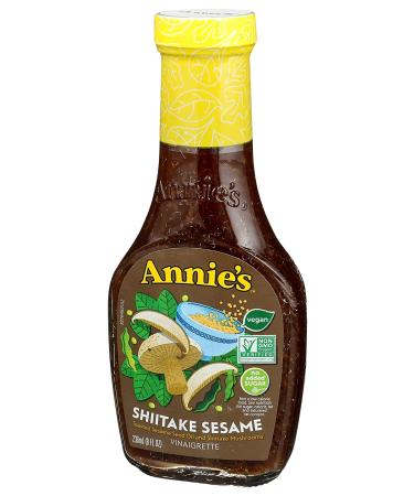 Annie's Natural Shiitake Sesame Salad Dressing 8 fl oz - Non-GMO | Buy Online - Buy Online on SooperMarket.com