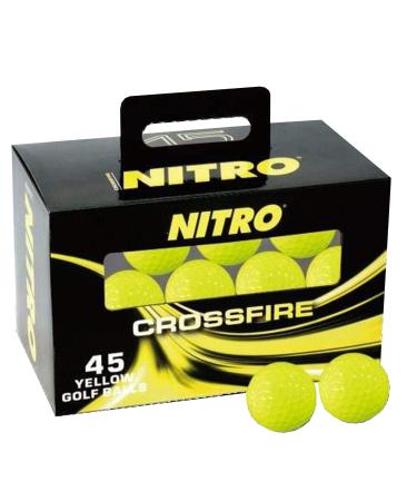 Nitro Crossfire 45 Ball Pack - Yellow