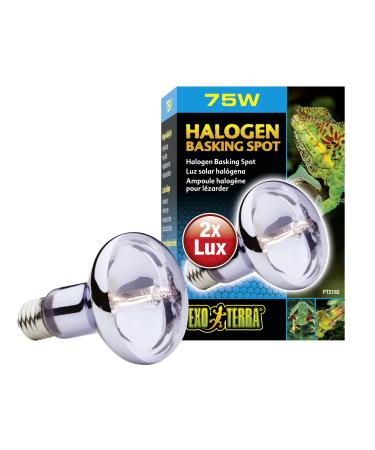 Exo Terra Halogen Basking Spot broad spectrum daylight lamp 75W socket E27 1 piece (1 pack) 75 watts
