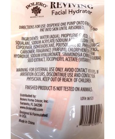 Reviving Facial Hydrator with Jojoba & Vitamin E - 1.7 fl oz (50ml) | International Shipping Available - Buy Online on SooperMarket.com