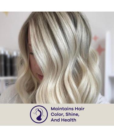 BRA Purple Shampoo & Toning Treatment Set - Acai & Barbados Cherry for Blonde Platinum Gray Ash Silver Hair - 8.33 fl oz | International Shipping Available - Buy Online on SooperMarket.com