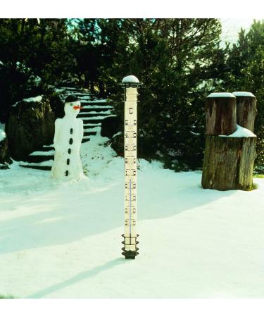 TFA Dostmann Jumbo Analogue Garden Thermometer with Ground Spike - 12.2002 Black 136x136x1150 mm | Buy Internationally - Buy Online on SooperMarket.com