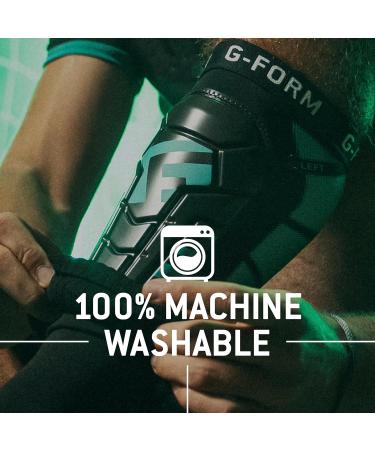 G-Form Pro-S Vento CE Football Shin Guards Black/Mint L | Lightweight Protection for Soccer Players - Buy Online on SooperMarket.com