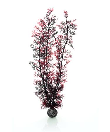 Biorb 46075 horn coral XL dark red - large aquarium decoration natural artificial coral made of plastic for the decoration of the aquarium Easy to clean for fresh water and sea water x -Large dark red