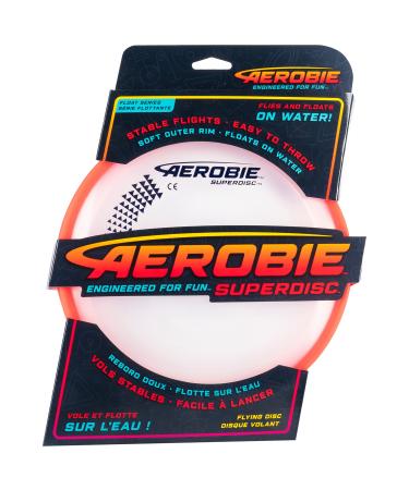 Aerobie Superdisc Outdoor Flying Disc - Red