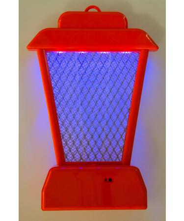 SE MP-BZR-OR 11-1/2" Orange Rechargeable UV Hanging/Standing Bug Zapper - Buy Online on SooperMarket.com