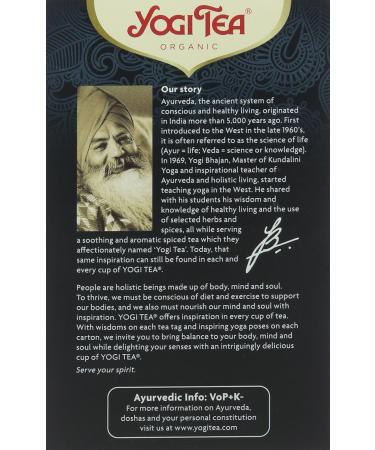 Yogi Tea Black Chai 17 Bags - Buy Online on SooperMarket.com