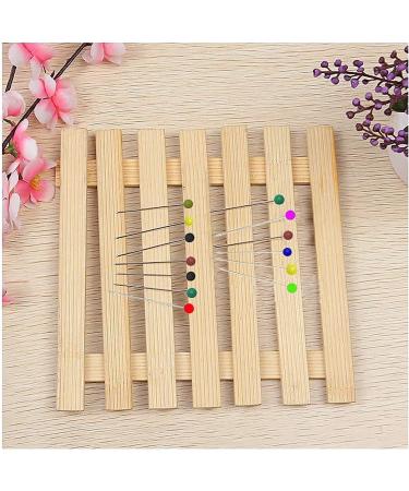 Round Pearl Head Straight Hijab Pins Set - 40 Pcs Black Safety Scarf Pins for Women & Girls - Buy Online on SooperMarket.com