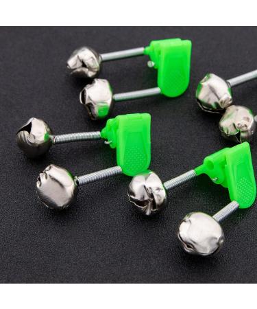 40PCS Fishing Rod Alarm Bells with Dual Alert Bells - Loud Sound Bite Indicators for Sea Rods - Buy Online on SooperMarket.com