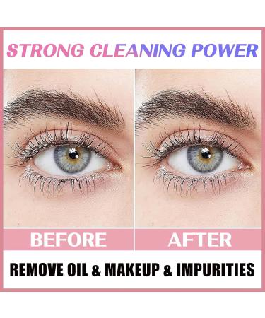 MIELIKKI Lash Cleaning Kit - 100ML Eyelash Extension Shampoo Oil-Free Cleanser with Lash Fan & Brush for Professional & Self Use - International Shipping Available - Buy Online on SooperMarket.com
