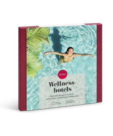 mydays gift box wellness hotels fantastic wellness oases at 60 locations travel voucher for 2 people
