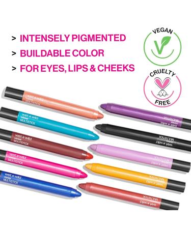 Buy Wet n Wild Color Icon Cream Eyeshadow Multi-Stick Peach Born To Flirt - Pack of 2 | International Shipping Available - Buy Online on SooperMarket.com
