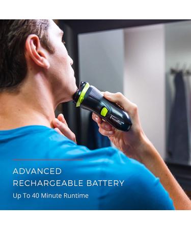 Remington Ultrastyle Rechargeable Rotary Shaver PR1320 - Black/Neon Green - Buy Online on SooperMarket.com