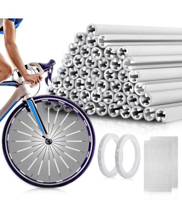Piymnys spoke reflectors Bicycle 72 pieces with 2 rollers reflector tape self -adhesive 8m set and 2 set reflectors stickers 3m reflectors bike accessories cat eyes reflectors bike