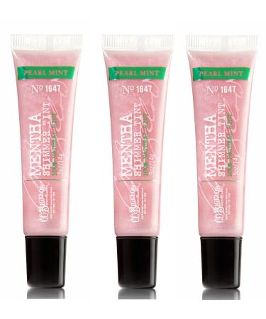 Bath & Body Works C.O. Bigelow Mentha 3 Pack Shimmer Tint Pearl Mint 1647