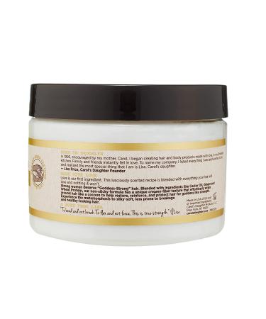 Carol's Daughter Goddess Strength Repairing Hair Mask 12 Oz - Hydrating & Moisturizing with Castor Oil - Buy Online on SooperMarket.com