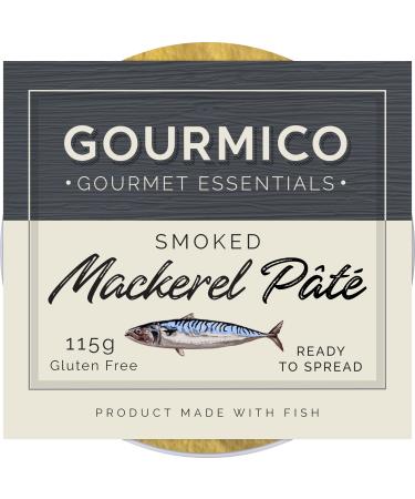 GOURMICO - Smoked Mackerel P t Bold Flavours High in Protein Great with Toast 115g