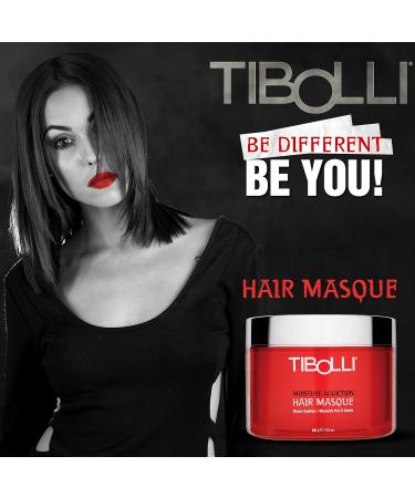 Tibolli Moisture Addiction Mask - Deep Conditioning Keratin Treatment for Dry Damaged Colored Hair (17.6 Fl Oz/500g) - Hydrating & Smoothing Hair Mask - 1 Pack - Buy Online on SooperMarket.com