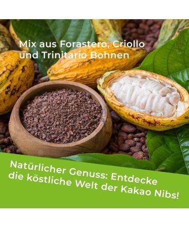 Organic Cocoa Nibs 800g - Raw Topping Additive-Free from Peru | GreatVita - Buy Online on SooperMarket.com