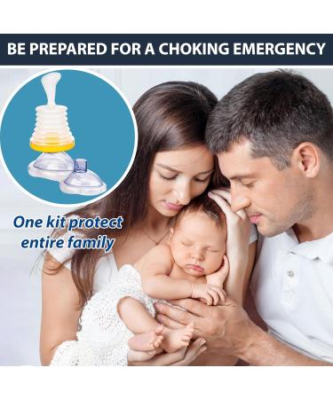 Choking Rescue Device Portable Anti-Choking Rescue Device for Kids & Adults - Quick First Aid Kit with Airway Suction Ensures Safety With Bag - Buy Online on SooperMarket.com