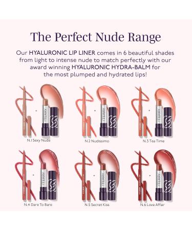 Buy By Terry Hyaluronic Lip Liner Pencil - Creamy Hydrating Long-lasting Vegan Formula - Love Affair - International Shipping Available - Buy Online on SooperMarket.com