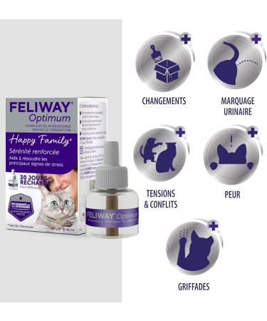 Feliway Optimum Anti-Stress Refill for Cats 48 ml - Buy Online on SooperMarket.com