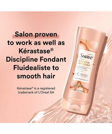 Suave Keratin Infusion Smoothing System Shampoo and Conditioner Set - 12.6 Oz (2 Piece Bundle) - Buy Online on SooperMarket.com