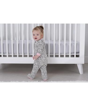 Gerber Baby Infant Toddler Bodysuit Footies - 6-9 Months Leopard Pink - Buy Online on SooperMarket.com