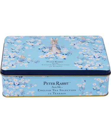 New English Teas Peter Rabbit Daisies Tea Selection Tin with 72 Assorted English Teabags - Buy Online on SooperMarket.com