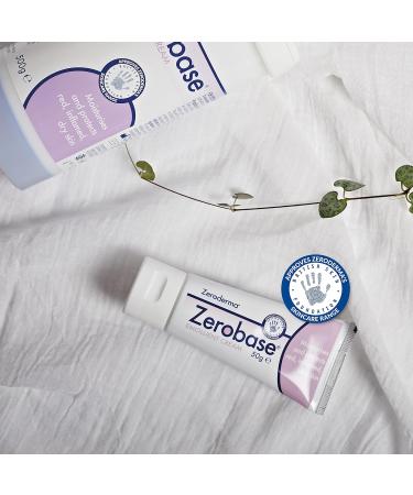 Zeroderma Zerobase Emollient Cream 50g - Moisturizing and Protecting Dry Skin - Buy Online on SooperMarket.com