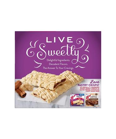 Kellogg's Special K Pastry Crisps 100 Calorie Snacks Brown Sugar Cinnamon - 96 Crisps (8 Boxes) - Buy Online on SooperMarket.com