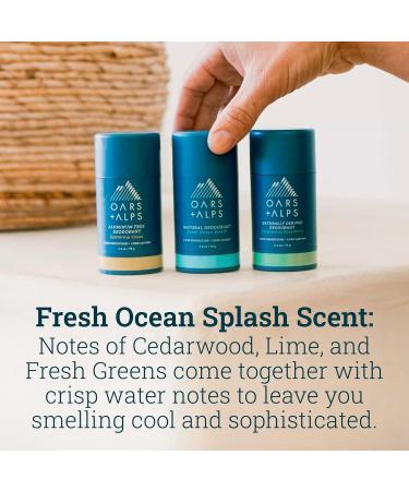 Oars + Alps Aluminum Free Deodorant for Men and Women Dermatologist Tested and Made with Clean Ingredients Variety 3 Pack 2.6 Oz Each 3ct - Variety 2.6 Ounce (Pack of 3) - Buy Online on SooperMarket.com