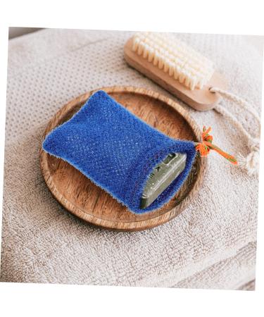 FOYTOKI 8pcs Soap Bag Foaming Net Mesh Soap Savers Pocket Organizer Pouch Bath Scrubber Sisal Soap Bag Nylon - Buy Online on SooperMarket.com
