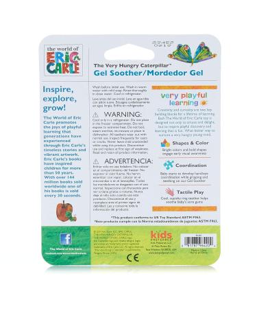 Kids Preferred Very Hungry Caterpillar Gel Soother 96420 by Eric Carle - Buy Online on SooperMarket.com