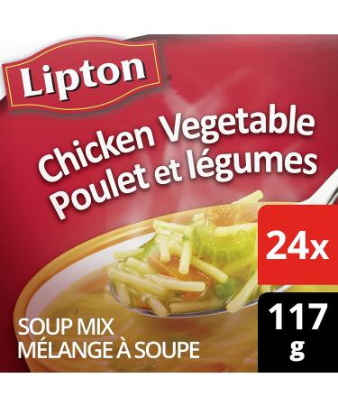 Lipton Soup Mix Noodle with Chicken Vegetable 117 GR 24 Count Chicken Noodle Chicken Vegetable 117 g (Pack of 24) - Buy Online on SooperMarket.com