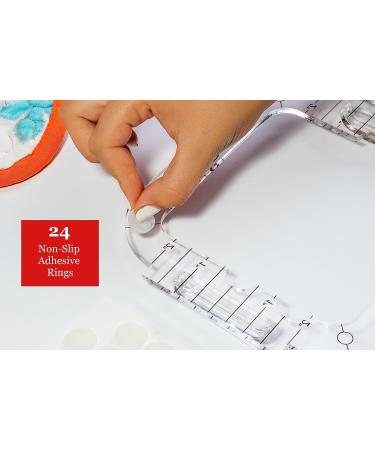 13-Piece DABLINE Quilting Template Set with Free Motion Quilting Rulers and Templates - Quilting Frame, Gloves, Stickers, and Guide Included - Buy Online on SooperMarket.com