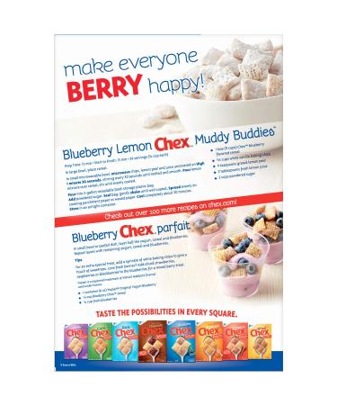 Chex Blueberry Breakfast Cereal 12 oz - Gluten Free - Buy Online on SooperMarket.com